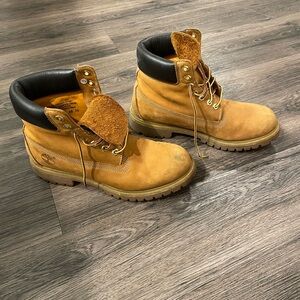 Timberland Wheat Nubuck Boots